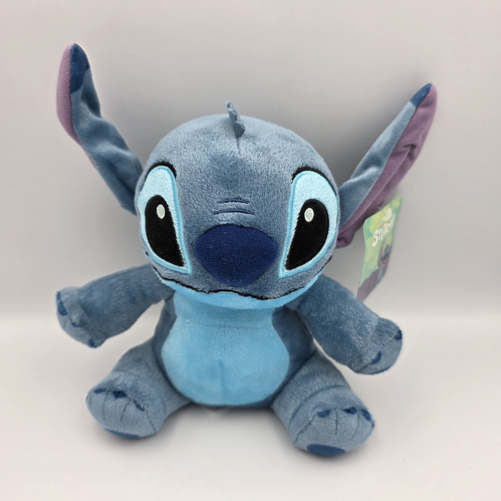 Disney Just Play Stitch Plush 8" Stuffed Animal Toy Doll Lilo & Stitch Character